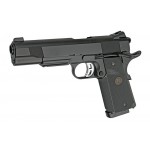 KJ Works Модель пистолета Colt M1911 MEU, CO2, черный, металл (КР07)